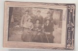 Bnk foto Fotografie de grup - Litzica - Meissner - Evolceanu - 1912, Alb-Negru, Romania 1900 - 1950, Portrete