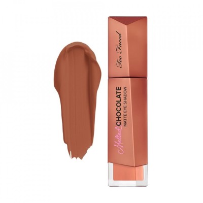 Fard de ochi lichid mat Too Faced Matte Eye Shadow Melted Chocolate Chai foto