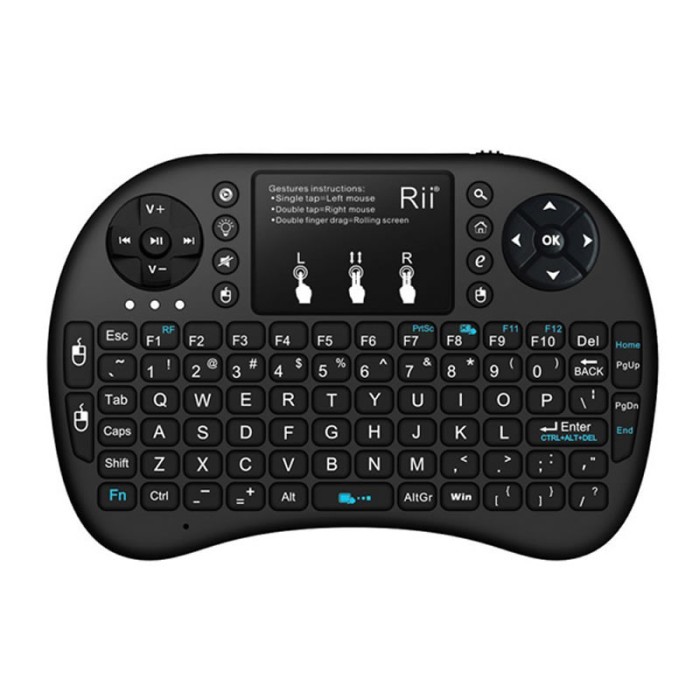 Mini tastatura wireless cu touchpad 2.4 Gh