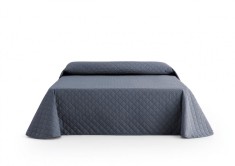 Cuvertura de pat velour, Somnart, 220x240 cm, gri Relax KipRoom