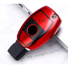 Husa Cheie TPU Mercedes Benz 2 Butoane SMARTKEY ROSIE