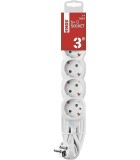 Prelungitor electric 3m 5x Schuko alb P0523R EMOS 3680W conductor