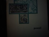 POEZII - ROMULUS VULPESCU , EDITURA PENTRU LITERATURA 1965, 158 pag, grafică