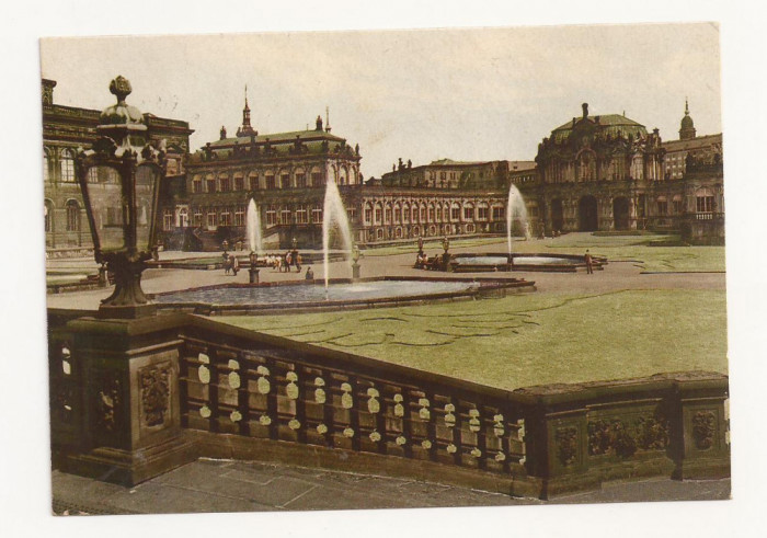 SG8 - Carte Postala - Germania, Dresden Zwinger , Circulata 1964