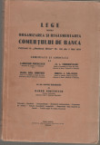 Lege pentru organizarea si reglementarea comertului de banca, 1934