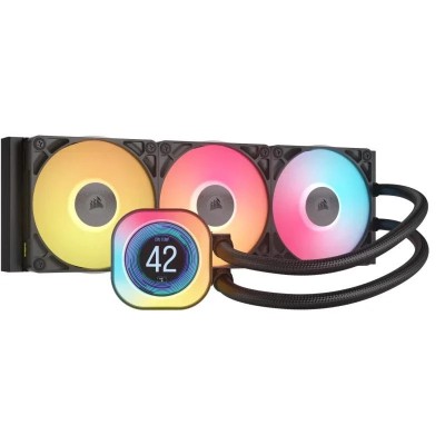Cooler Procesor CORSAIR iCUE LINK TITAN 360 RX LCD NEGRU foto