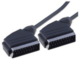 Cablu SCART 3m Negru, Goobay