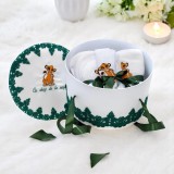 Cumpara ieftin Trusou Botez cu 8 Piese Brodat, Lion King Simba, Culoare Verde - TB10