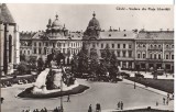 CPIB 22719 - CARTE POSTALA - CLUJ. VEDERE DIN PIATA LIBERTATII, RPR, NECIRCULATA, Fotografie