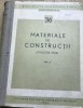 DVP30 Materiale de Constructii (colectie STAS III), Carti constructii