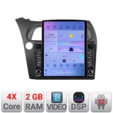Navigatie Honda Civic Hatchback 2006-2012 K-hatchback ecran tip TESLA 9.7&quot; cu Android Radio Bluetooth Internet GPS WIF CarStore Technology