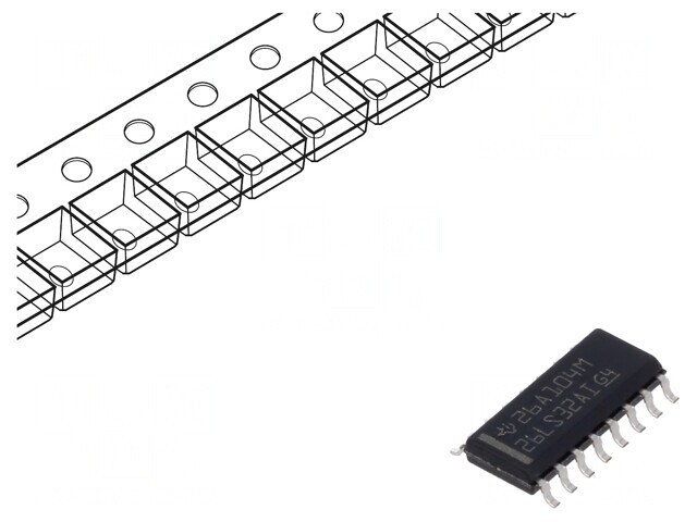Interfață Receptor de Linie Half Duplex RS422/RS423