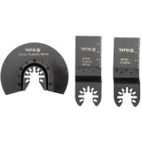 Yato YT-34691 - Set 3 accesorii multicutter taiere sistem Yato Quick Release