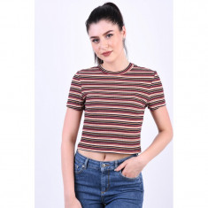 Bluza Vascoza Only Nella Cropped Ginger Bread foto