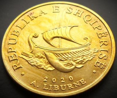 Moneda 20 LEKE - ALBANIA, anul 2020 * cod 2356 foto