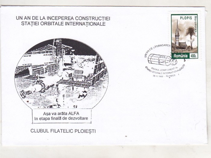 bnk fil Plic ocazional 1 an Statia orbitala Alfa - Ploiesti 1999