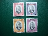 GRENADA 1951 SERIE GEORGE VI MH, Nestampilat