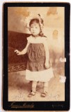 AMS @ - FOTOGRAFIE CDV - FRANZ MANDY BUCURESTI, COPIL