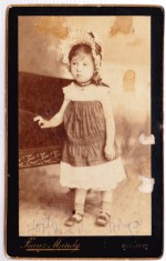 AMS @ - FOTOGRAFIE CDV - FRANZ MANDY BUCURESTI, COPIL