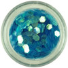 Hexagon albastru azur - elemente aqua