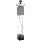 HOMCOM Aparat de Călcat Vertical cu Aburi, Fier de Călcat de 2L, Putere 1950W cu 2 Tije Portabil, 35x25x23cm | Aosom Romania