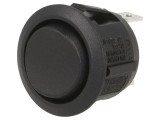 Comutator basculant negru ON-OFF-ON 10A/28VDC