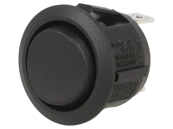 Comutator basculant ON-OFF-ON 10A/28VDC