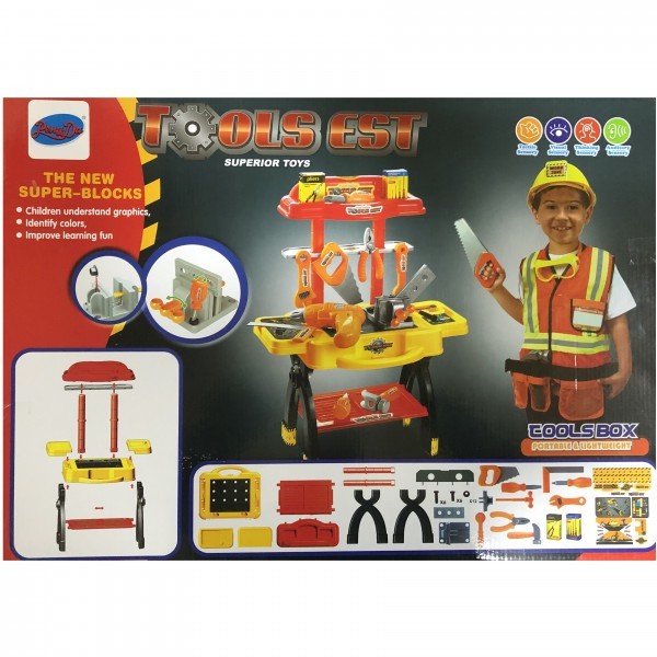 Set Unelte Banc de Scule Atelier Jucarie Bricolaj ToolBox 1623