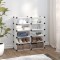 vidaXL Suport de pantofi, transparent, 84x32x88,5 cm, PP 340567
