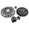 Kit ambreiaj Ford Fiesta 5 (Jh , Fusion (Ju), 1.6 TDCi, SACHS