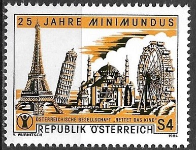 B2516 - Austria 1984 - Turism,neuzat,perfecta stare foto