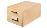 Cumpara ieftin Cutie din lemn HAN 1005 pentru depozitare max 1500 de foi A5 orizontal, 255 x 190 x 380 mm - RESIGILAT