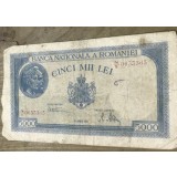 BNKRO001 Romania bancnota 5000 lei 1945