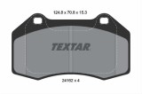 Set placute frana TEXTAR 2416201