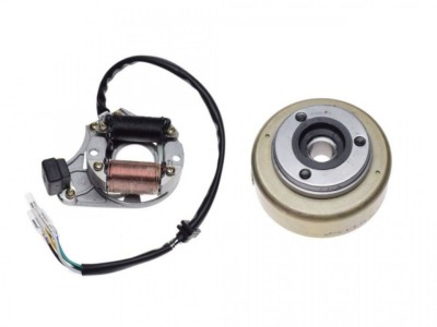 Ansamblu stator+rotor ATV 110cc 4T, automat foto