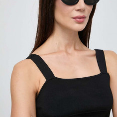 Saint Laurent ochelari de soare femei, culoarea negru, SL M136