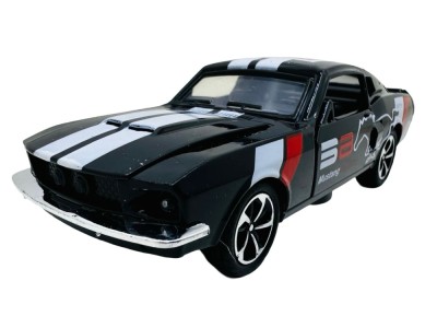 Macheta Ford Mustang negru 1/32 lumini sunete deschide usile foto