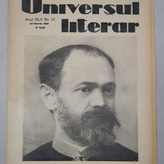 REVISTA 'UNIVERSUL LITERAR', ANUL XLV, NR. 13, 24 Martie 1929