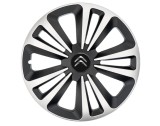 Set 4 Capace Roti Terra Gri-Negru R14, pentru gama auto Citroen, Autohelix MSA