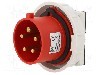 Conector alimentare AC, IEC 60309, IP67, 32A, 400V AC, 5 pini, PAWBOL - B.1917