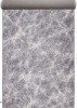 Traversa Festonata Surfilata, Model Cappuccino 16007-19, Inaltime Fir 7 mm, Latime 0.8m, Marime 80 x 300 cm, Gri, Antialergic, Polipropilena, Living,