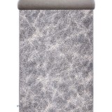 Traversa Festonata Surfilata, Model Cappuccino 16007-19, Inaltime Fir 7 mm, Latime 0.8m, Marime 80 x 300 cm, Gri, Antialergic, Polipropilena, Living,