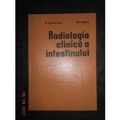 D. DUMITRASCU - RADIOLOGIA CLINICA A INTESTINULUI (1980, editie cartonata)