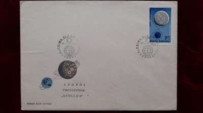 1969-Lp692-Apollo 8 zborul circumlunar-FDC foto