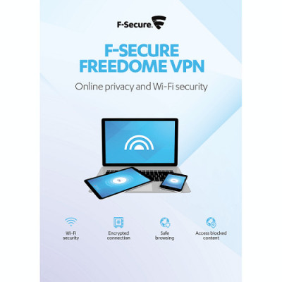 Licenta 2024 pentru F-Secure VPN 1-AN / 3-Dispozitive - Global foto