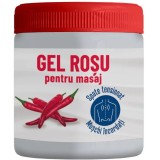 Gel Rosu pentru Masaj cu Ardei Iute si Tataneasa 500ml
