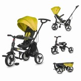 Tricicleta pliabila Coccolle Spectra Plus Air roti cauciuc plin Sunflower Joy