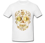Cumpara ieftin Tricou &quot; Gold Skull &quot;