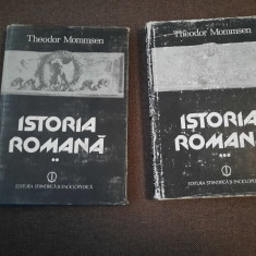 Istoria romana-Theodor Mommsen vol 2+3 RF11/0
