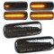 Lampa semnalizare oglinda CITROEN C4 (LA/LC), 10.2004-12.2010, partea stanga+dreapta, dynamic indicator; LED; fumuriu, transparent; TUNING,